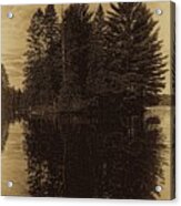 Antique Boom Lake Pines Acrylic Print