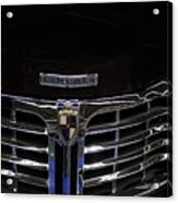 Antique Lincoln Front Grille-emblem-turn Signal Acrylic Print