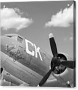 Antique War Plane Acrylic Print