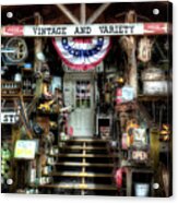 Antiques And Collectibles Acrylic Print