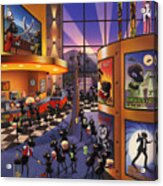 Ants At The Movie Theatre Acrylic Print