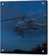 Apache Night Acrylic Print