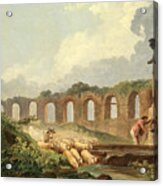 Aqueduct In Ruins Acrylic Print
