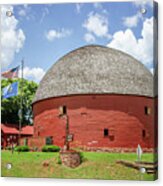 Arcadia Round Barn Acrylic Print