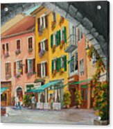 Archway To Annecy's Side Streets Acrylic Print