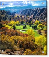The Arrowhead Golf Club In Roxborough Park, Colorado Acrylic Print