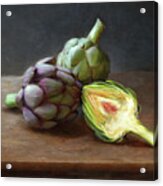 Artichokes Acrylic Print