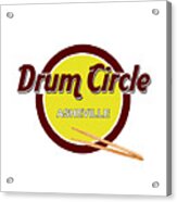 Asheville Drum Circle Logo Acrylic Print