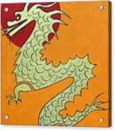 Asian Dragon Icon No. 1 Acrylic Print