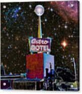 Astro Motel Acrylic Print