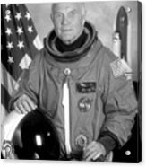 Astronaut John Glenn - 1998 Acrylic Print