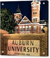 Auburn University Acrylic Print