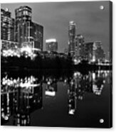 Austin City Lights Acrylic Print