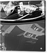 Auto Headlight 186 Monochrome Acrylic Print