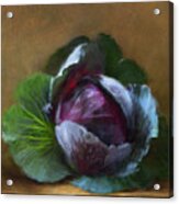 Autumn Cabbage Acrylic Print
