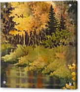 Autumn Forest Ii Acrylic Print