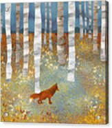 Autumn Fox Acrylic Print