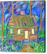 Autumn House Acrylic Print