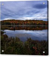 Autumn On North Pond Road Acrylic Print