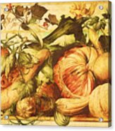 Autumn Vegetable Harvest Acrylic Print