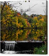 Autumn Wappingers Creek Acrylic Print