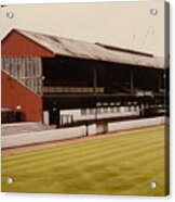 Ayr United - Somerset Park - Main Stand 1 - Leitch -june 1983 Acrylic Print