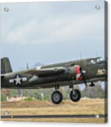 B-25 Mitchell Tondelayo Acrylic Print