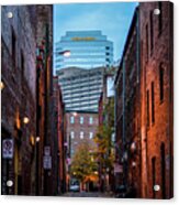 Back Alley View Acrylic Print