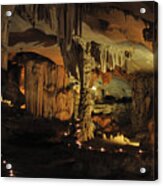Bai Tu Long Caves Acrylic Print