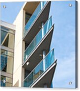 Balconies Acrylic Print