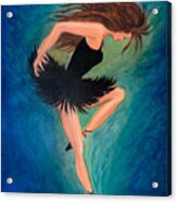 Ballerina Dancer Acrylic Print