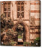 Oxford, England - Balliol Gate Acrylic Print