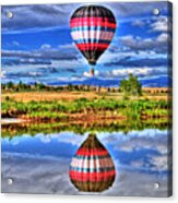 Balloon Reflections Acrylic Print