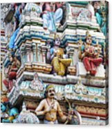 Bangalore Hindu Temple Gopuram Acrylic Print