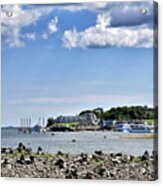Bar Island View Of Bar Harbor - Maine Acrylic Print