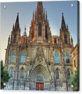 Barcelona Cathedral Acrylic Print