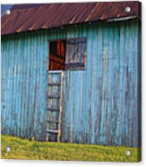 Barn Shadows. Vermont Acrylic Print