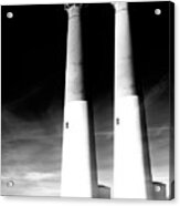 Barnegat Lighthouse Double Exposure Acrylic Print
