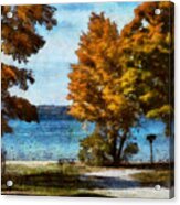 Bass Lake October Acrylic Print