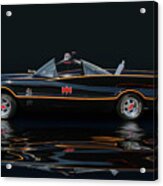 Batmobile Acrylic Print