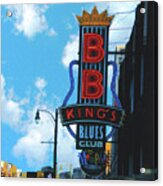 Bb Kings Acrylic Print