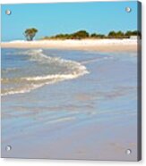 Beach Scene Acrylic Print