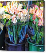 Beauty To Go - Four Bouquets Acrylic Print