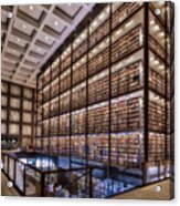Beinecke Rare Book And Manuscript Library Acrylic Print