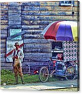 Belize City Street Merchant Acrylic Print