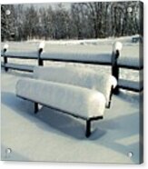 Benched Acrylic Print