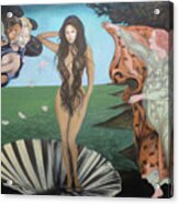 Beyonce - The Birth Of Venus Acrylic Print