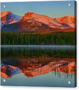 Bierstadt Alpenglow Acrylic Print