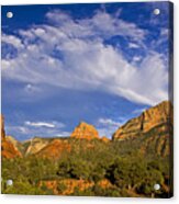 Big Sky Red Earth Acrylic Print