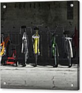 Bike Rack Acrylic Print